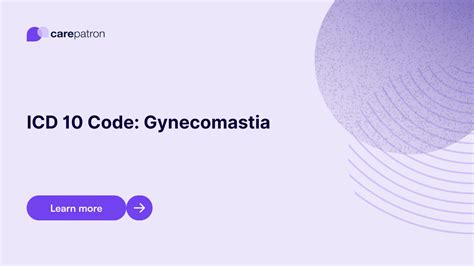 gynecomastia icd 10